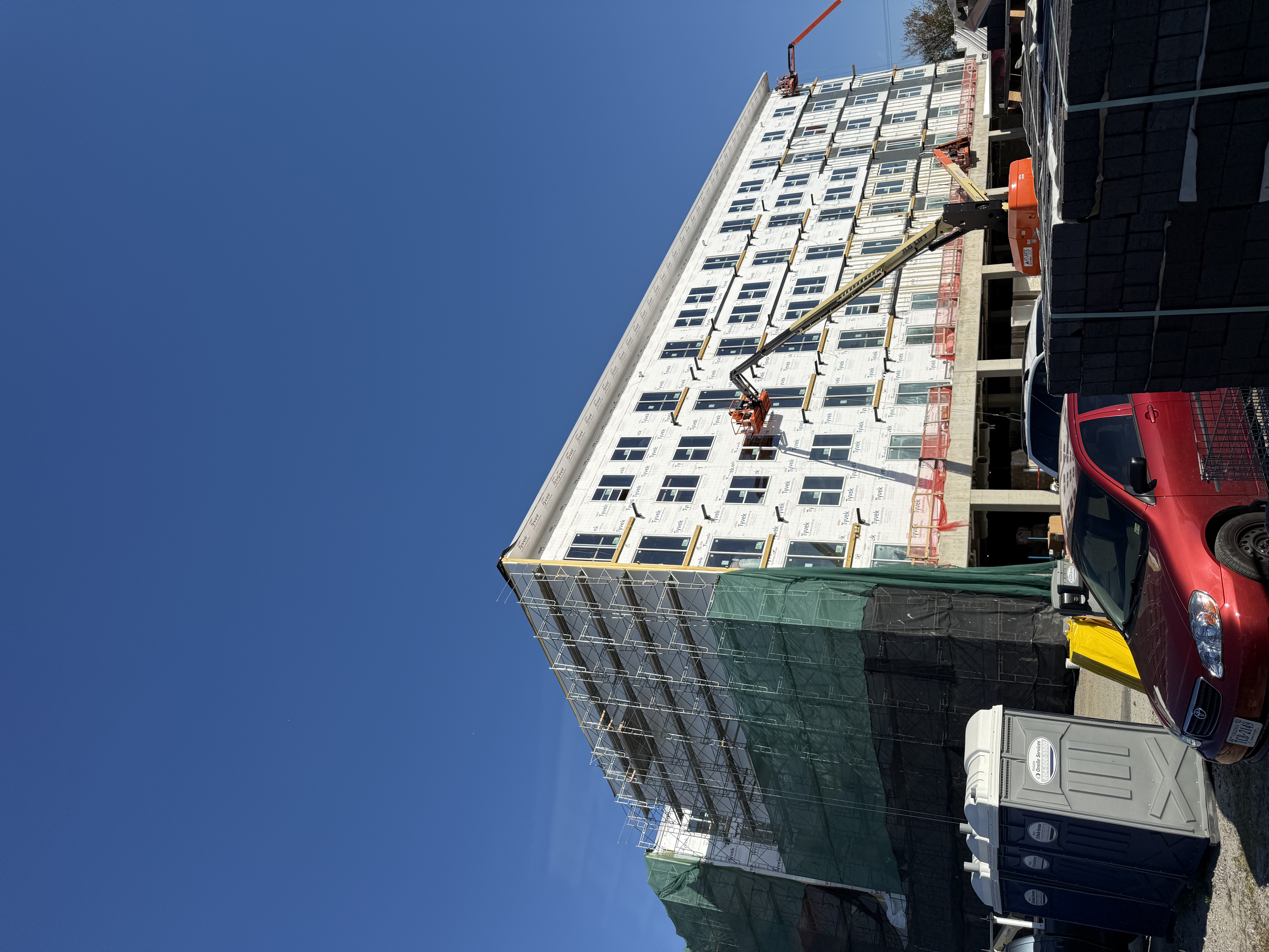Construction progress