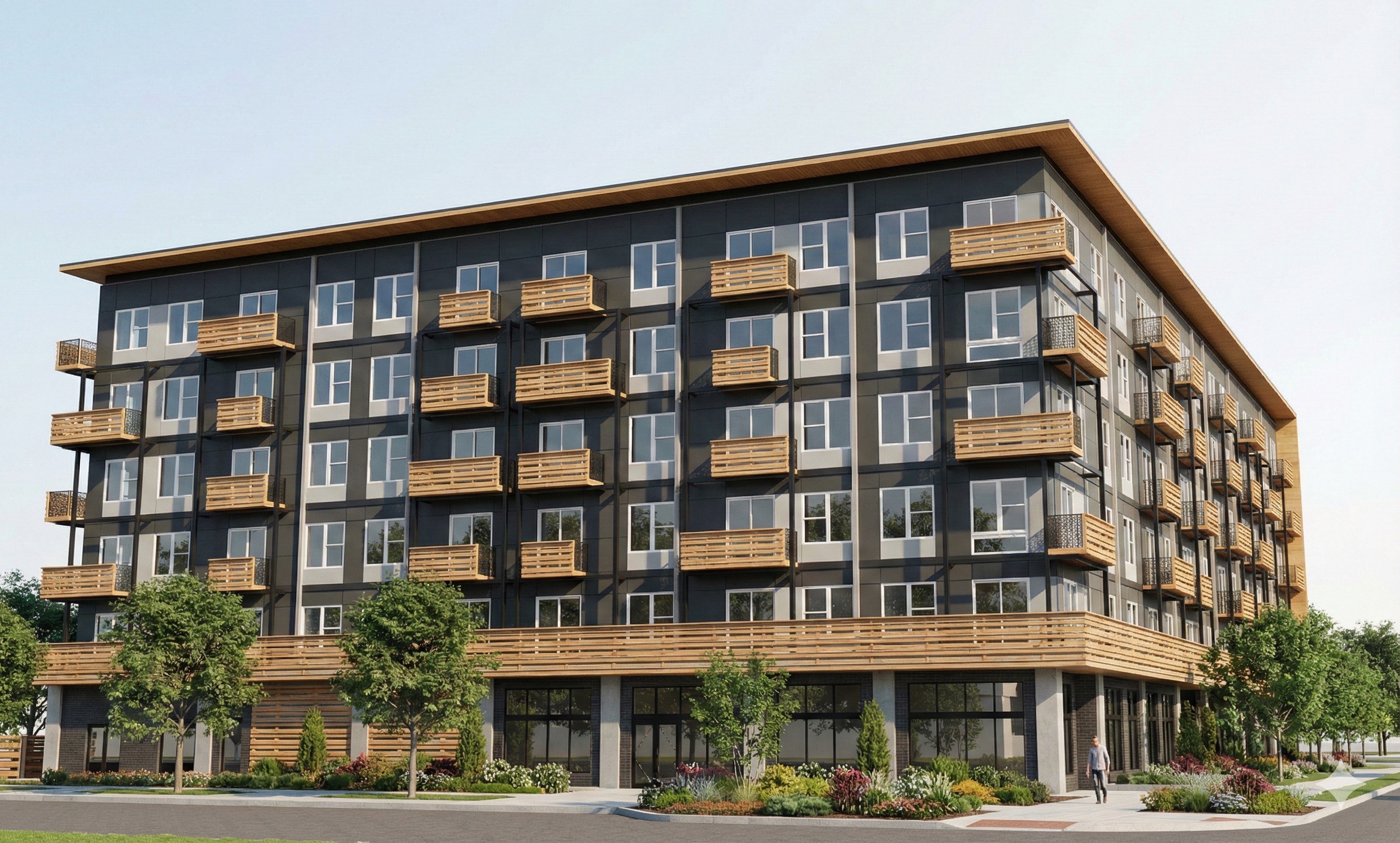 The Hub exterior rendering